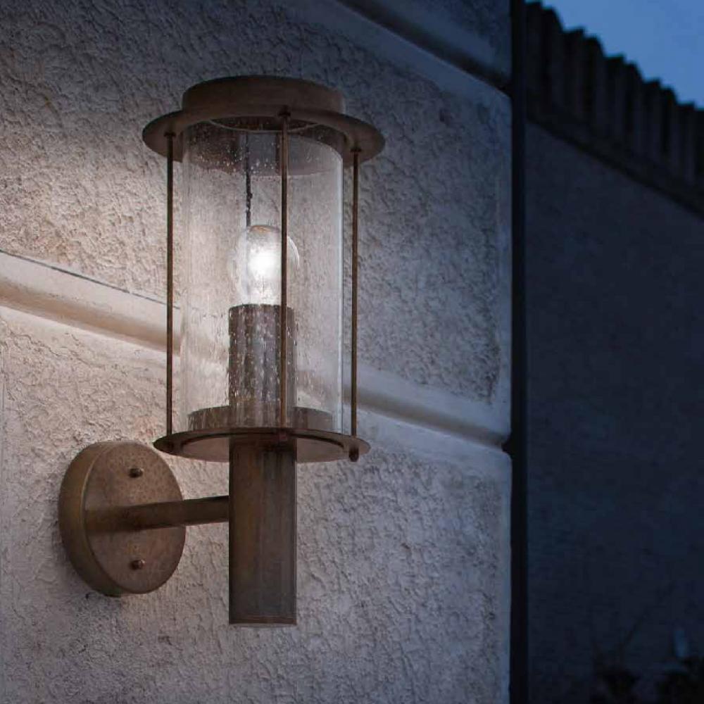 vonkajsia vodotesna medena lampa na dom mediteran country rustikalny farsky dom bublinove sklo vintage mosadz il fanale zahradne osvetlenie nastenne lampy lameridiana interierovy dizajn.jpg